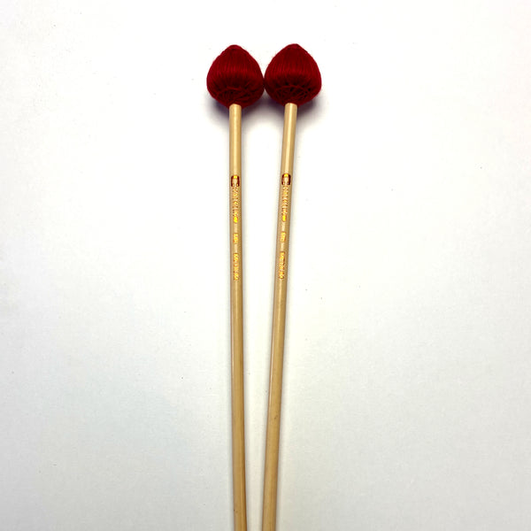 Chalklin Mushroom Medium Vibraphone/Marimba Mallets Rattan MU-MB-M-R