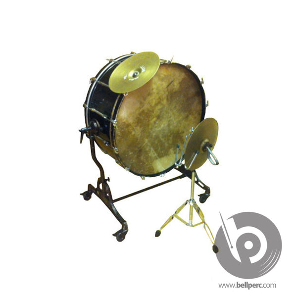 Bell Music Bass Drum with Clash Cymbal Attachment for Hire