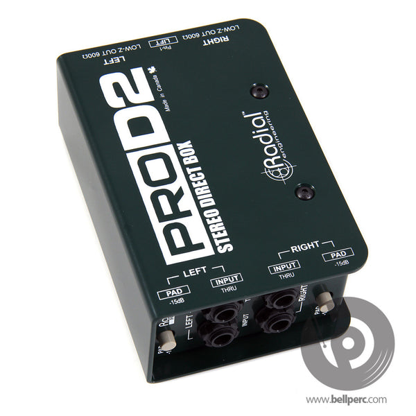 Bell Music Radial ProD2 Stereo D.I. for Hire