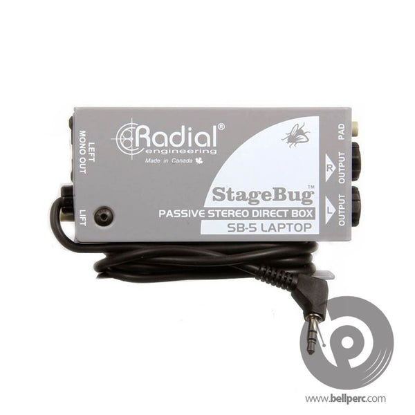 Bell Music Radial StageBug SB-5 Stereo DI Box to Hire