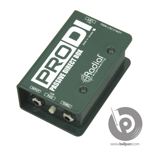 Bell Music Radial StageBug SB-2 Mono DI Box for Hire
