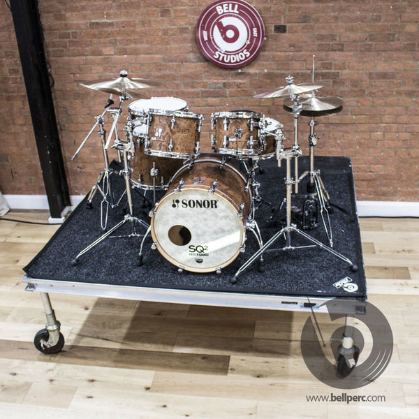 bellperc Drum Riser - Rolling - bellperc.com