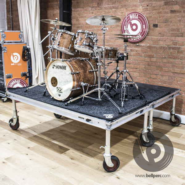 bellperc Drum Riser - Rolling - bellperc.com